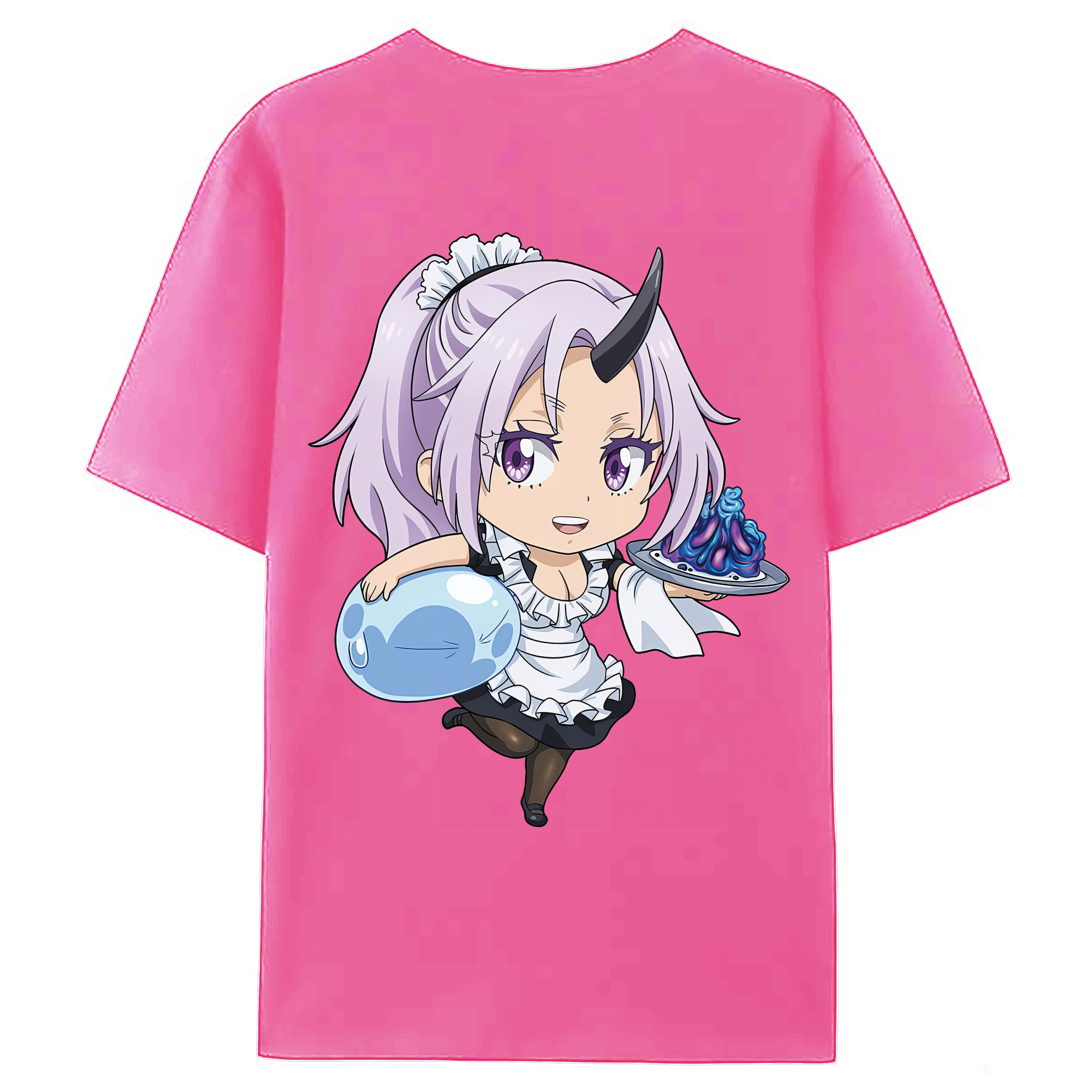 （画像用） 転スラ Regarding Reincarnated to Slime レディース半袖Tシャツ(バックプリント)